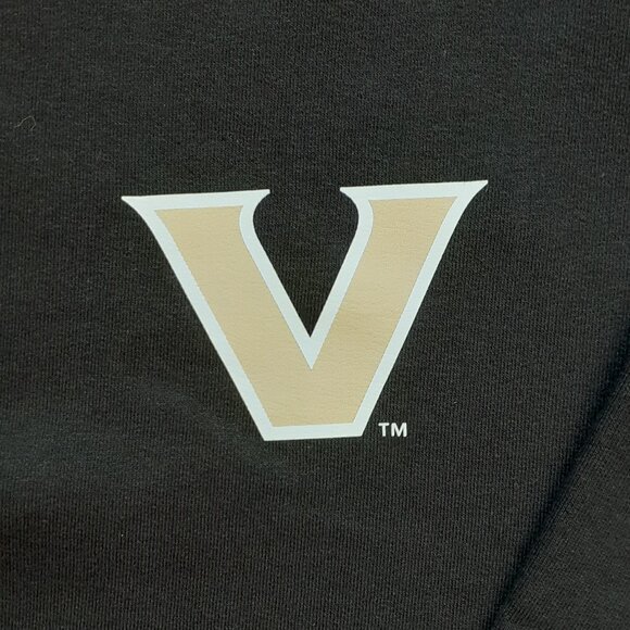 V - Vanderbilt Commodores Logo - New XL Black Sweatshirt - Picture 2 of 5
